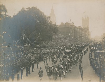 Prozession zur Krönung von König Edward VII von English Photographer